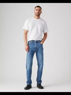 Classic Straight Fit Men’s Jeans - Blue
